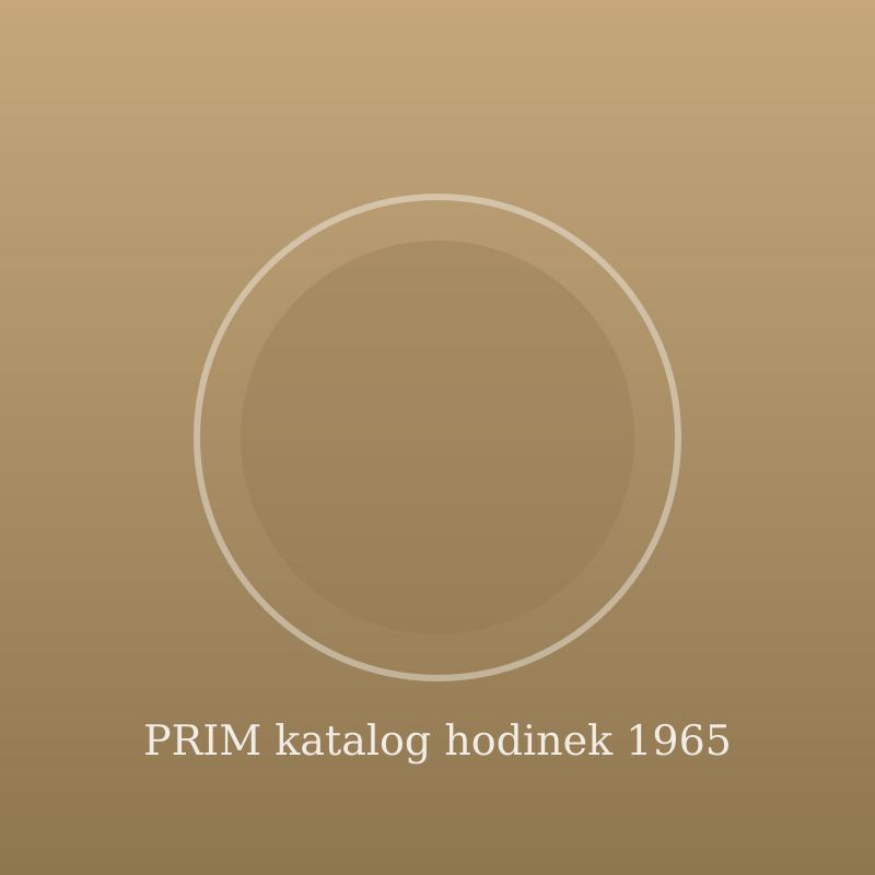 PRIM katalog hodinek 1965