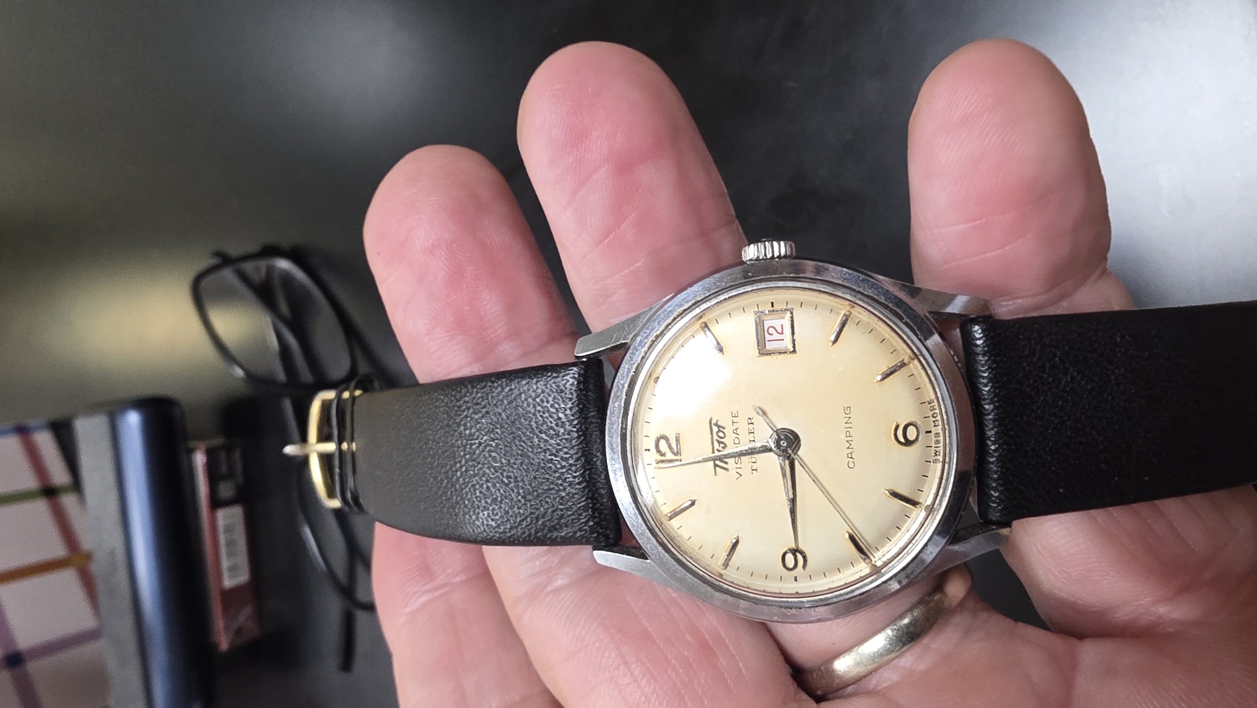 Tissot Visodate Turler Camping, 1960s